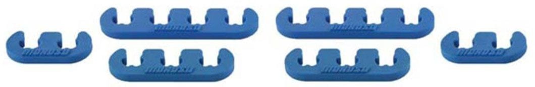 MOROSO Separators Only Mounts Not Included Moroso Spark Plug Lead Separators, 7-9mm, Blue MO72160 SR