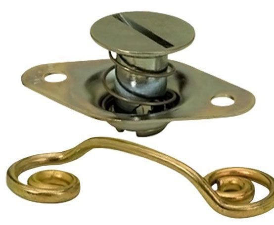 MOROSO Steel Flush Head Self-Ejecting Fastener, 5/16" x .650", Long Body, Gr Moroso Dzus Fasteners MO71530 SR
