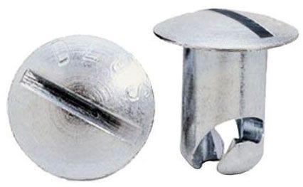 MOROSO Steel Oval Head Fastener, 7/16" x .450" Short Body Moroso Dzus Fasteners MO71359 SR
