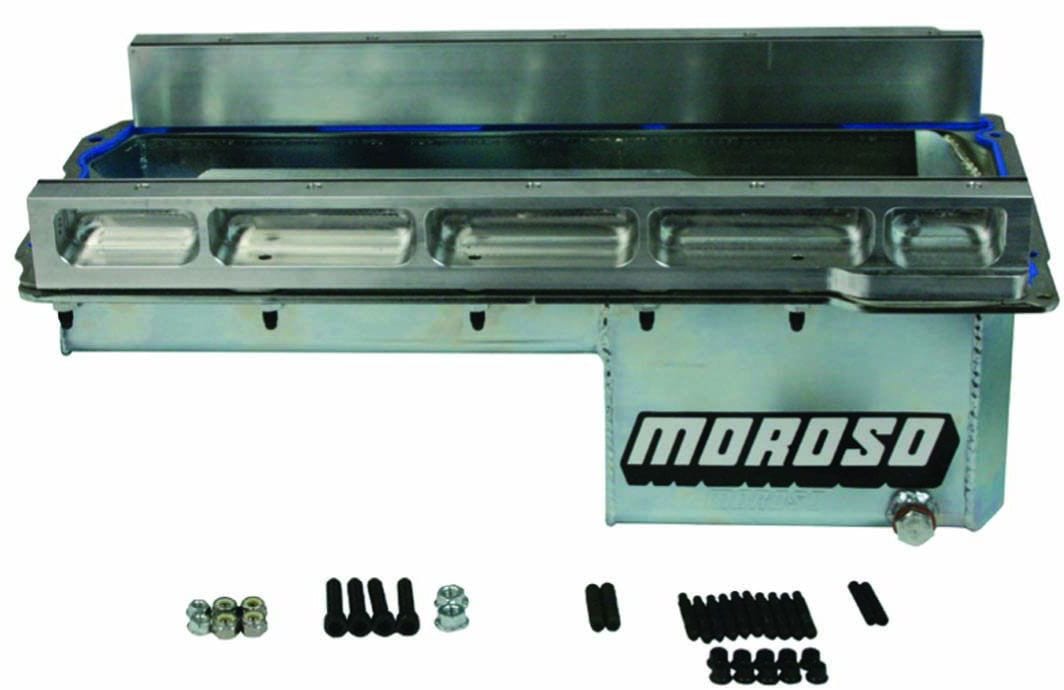 MOROSO Suit Dart LS Next Block, 7 Quart (6.6 Liters) Moroso Wet Sump Oil Pan 6" Deep MO20144 SR