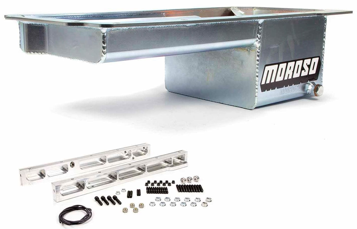 MOROSO Suit Dart LS Next Block, 7 Quart (6.6 Liters) Moroso Wet Sump Oil Pan 6" Deep MO20144 SR