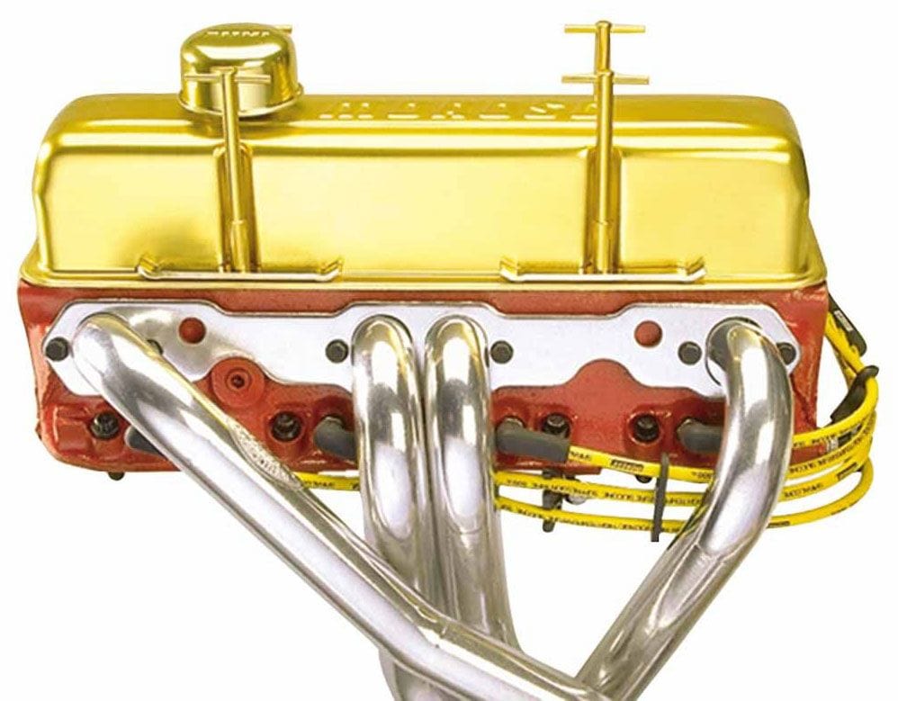 MOROSO Suit SB Chev Moroso Under Header Spark Plug Lead Separators, 7-9mm, Black MO72195 SR