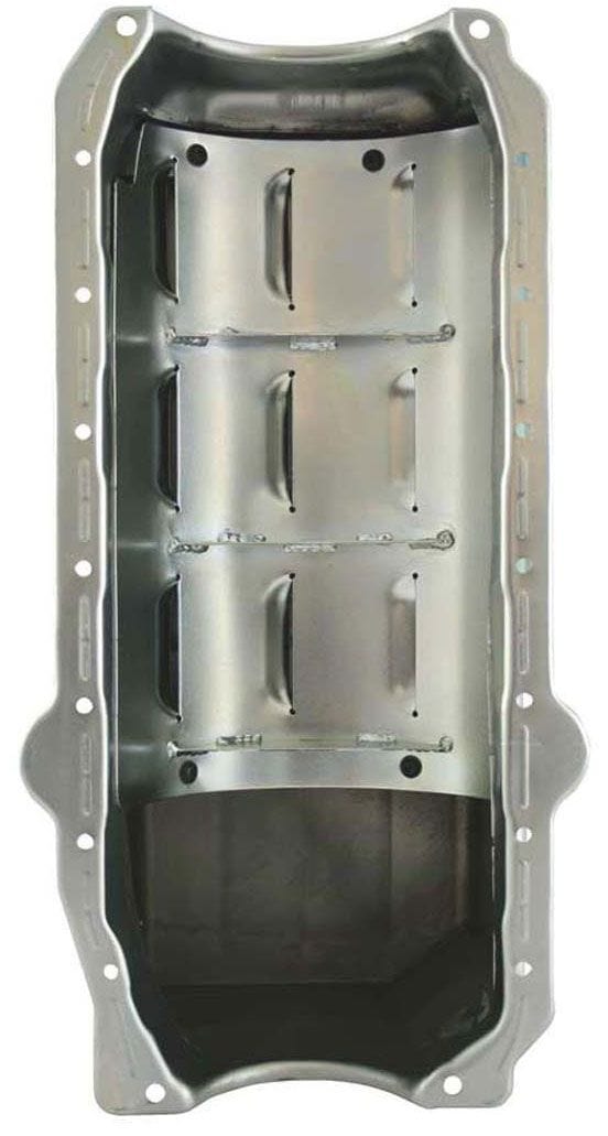 MOROSO Suit Small Black Chevy Pre-1980 and aftermarket (with stock width oil Moroso Wet Sump Oil Pan, 8-1/4" Deep MO21017 SR