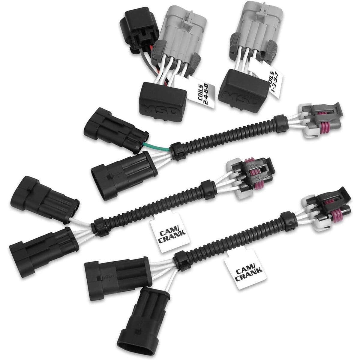 MSD 6LS-2 Harness Adapter for Factory EFI, GM LS2/LS7 MSD 6LS-2 Ignition Wiring Harness Adapter MSD88862 SR