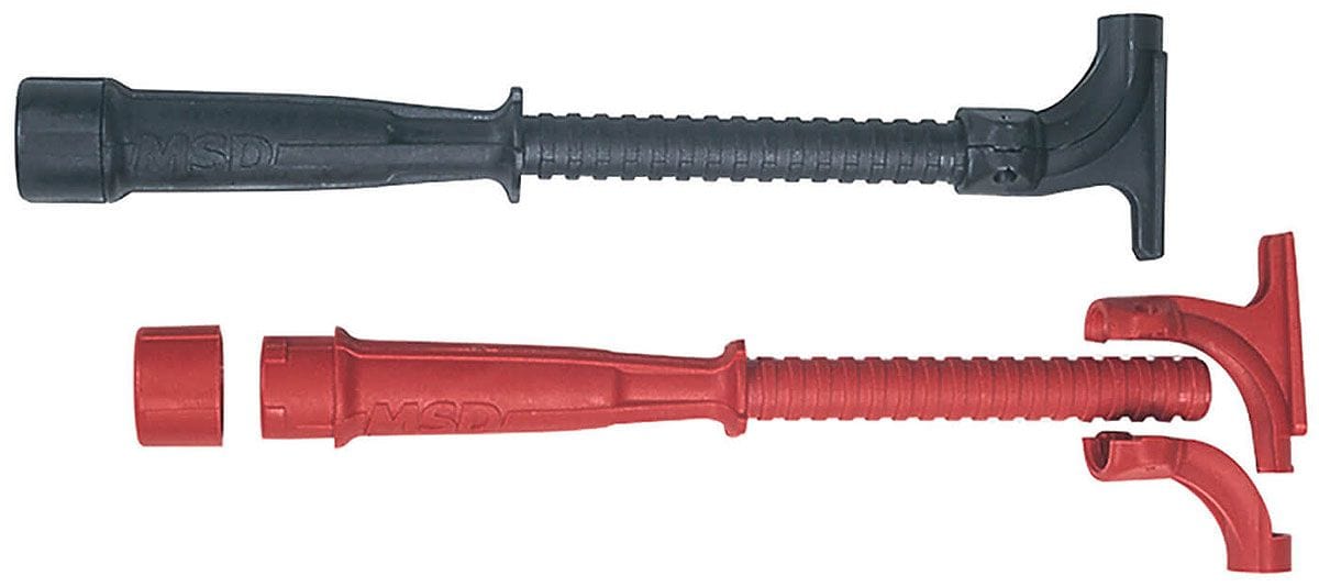 MSD 8.5mm, 8 Black Tubes, 8 Red Tubes MSD Hemi Spark Plug Tubes MSD3475 SR