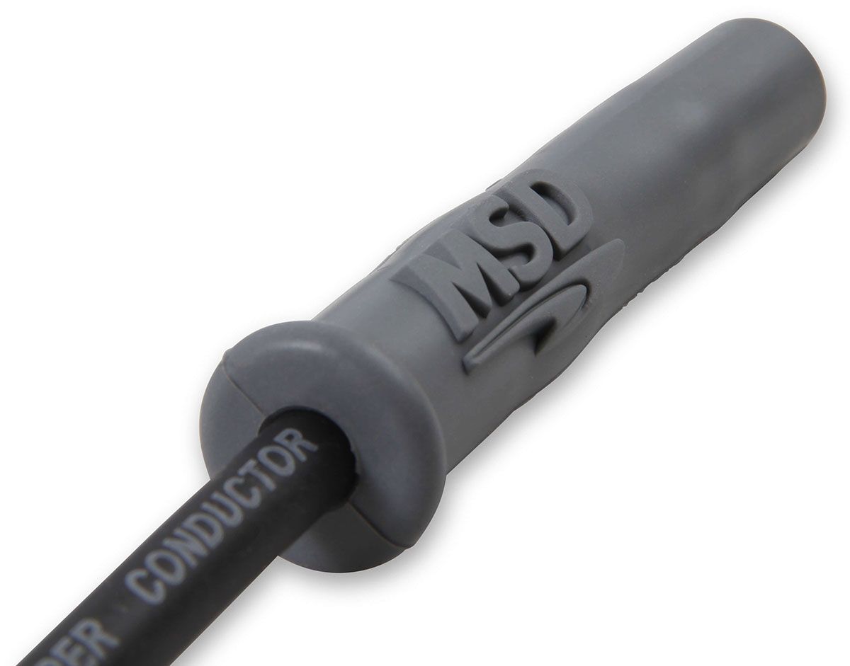 MSD 8.5mm, Black, Holden Commodore V8, LS2 MSD Super Conductor Spark Plug Lead Set MSD32823 SR