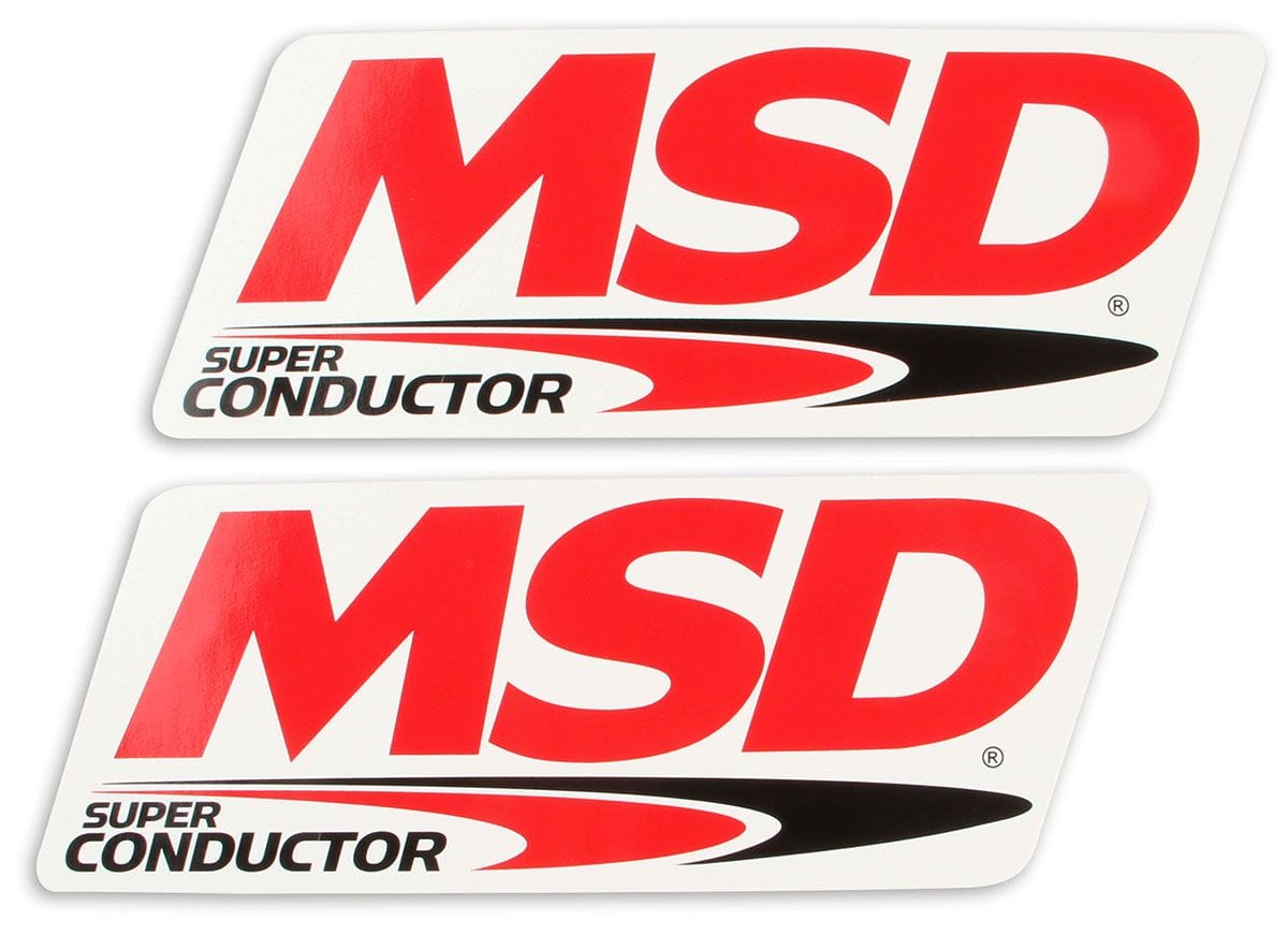 MSD 8.5mm, Red, Holden Commodore V8, LS1 MSD Super Conductor Spark Plug Lead Set MSD32819 SR
