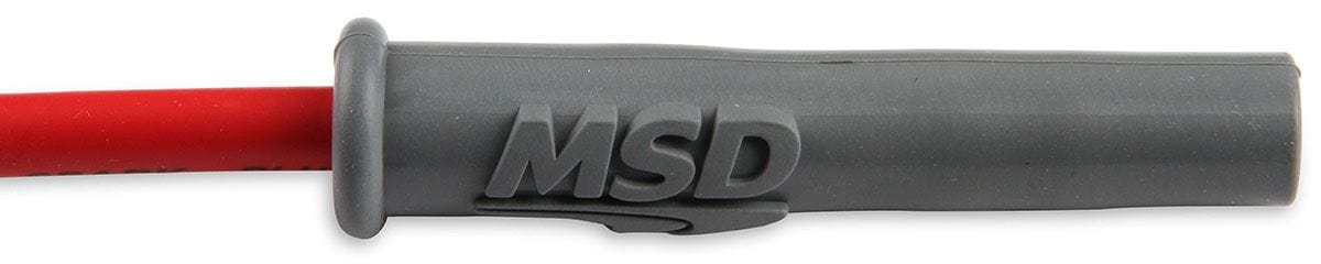 MSD 8.5mm, Red, Holden Commodore V8, LS1 MSD Super Conductor Spark Plug Lead Set MSD32819 SR