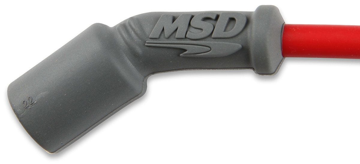 MSD 8.5mm, Red, Holden Commodore V8, LS1 MSD Super Conductor Spark Plug Lead Set MSD32819 SR
