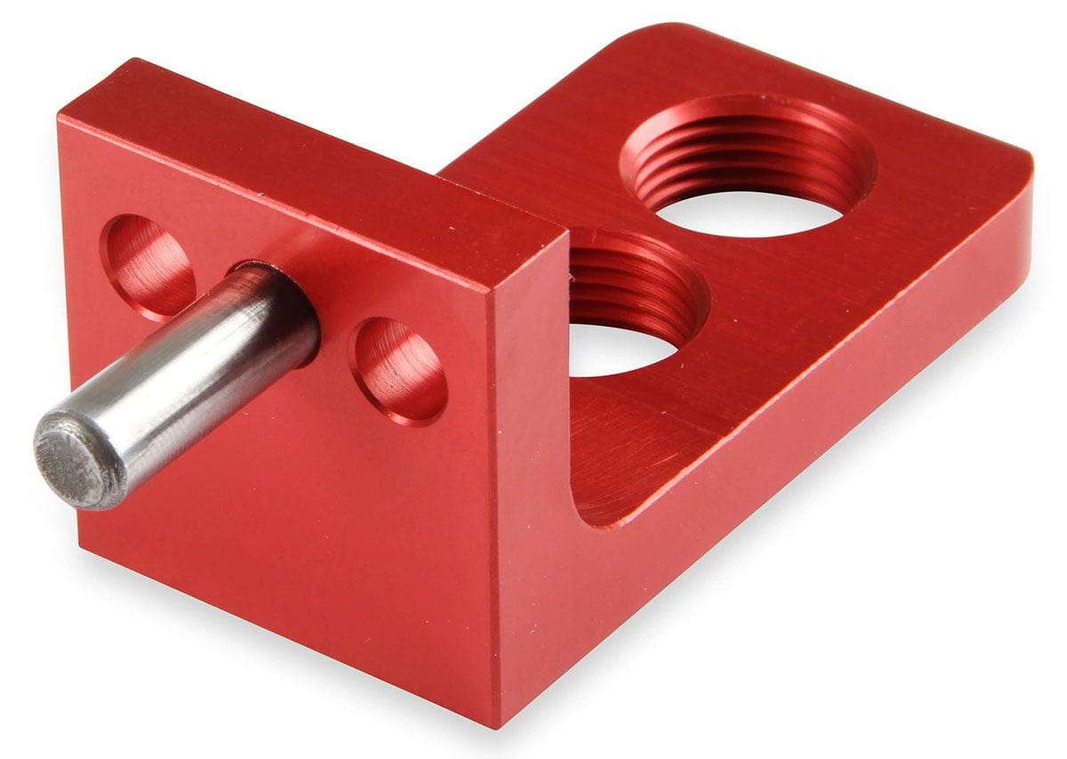 MSD Big Block Chevy, with 8" Harmonic Balancer, Red Anodised Billet Alumi MSD Flying Magnet Crank Trigger MSD8620 SR