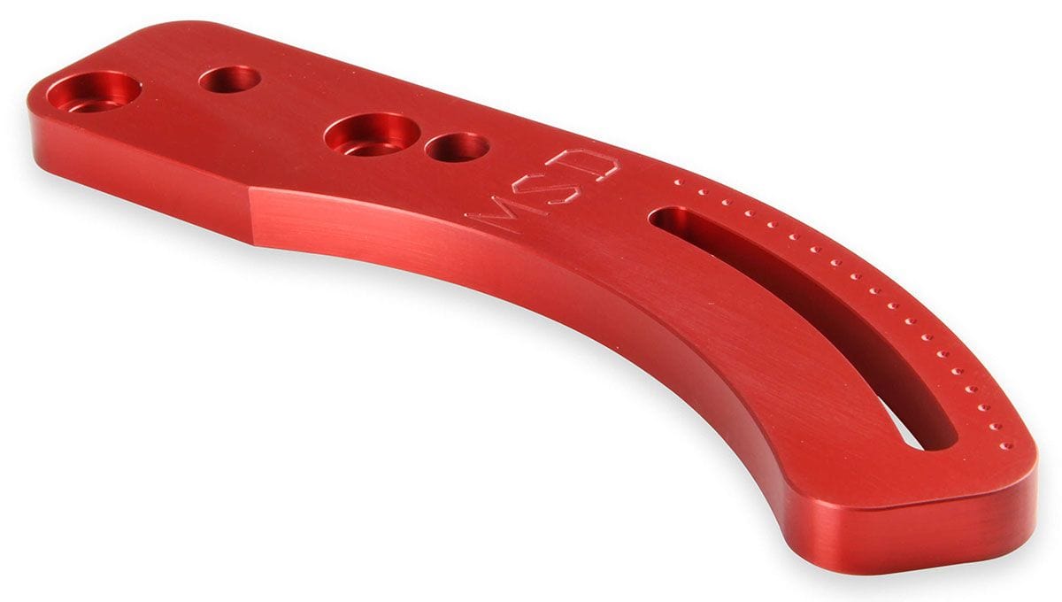 MSD Big Block Chevy, with 8" Harmonic Balancer, Red Anodised Billet Alumi MSD Flying Magnet Crank Trigger MSD8620 SR