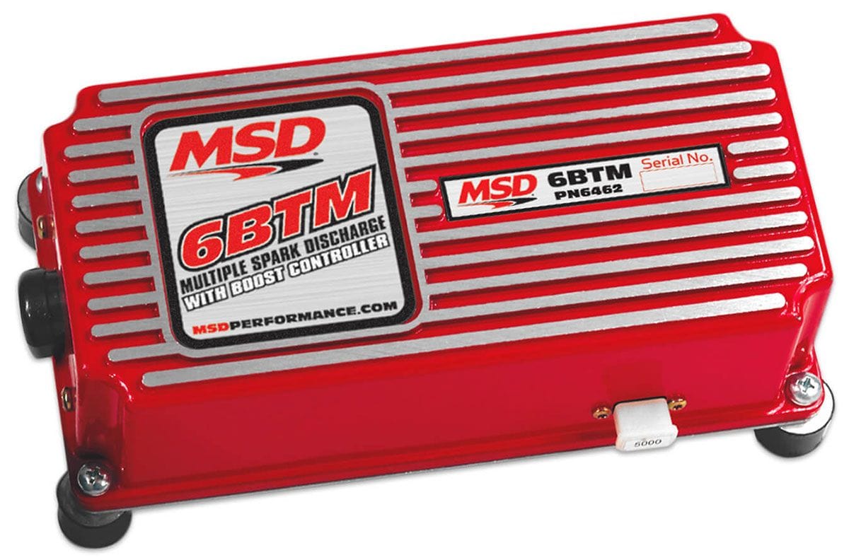 MSD Capacitive Discharge, Adjustable Timing Retard for Blown Engines MSD 6-BTM Boost Timing Master Ignition Control MSD6462 SR