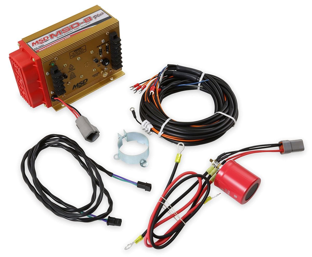 MSD Capacitive/Inductive discharge, w/2 Step Rev Control MSD MSD 8-Plus Ignition Control MSD7805 SR
