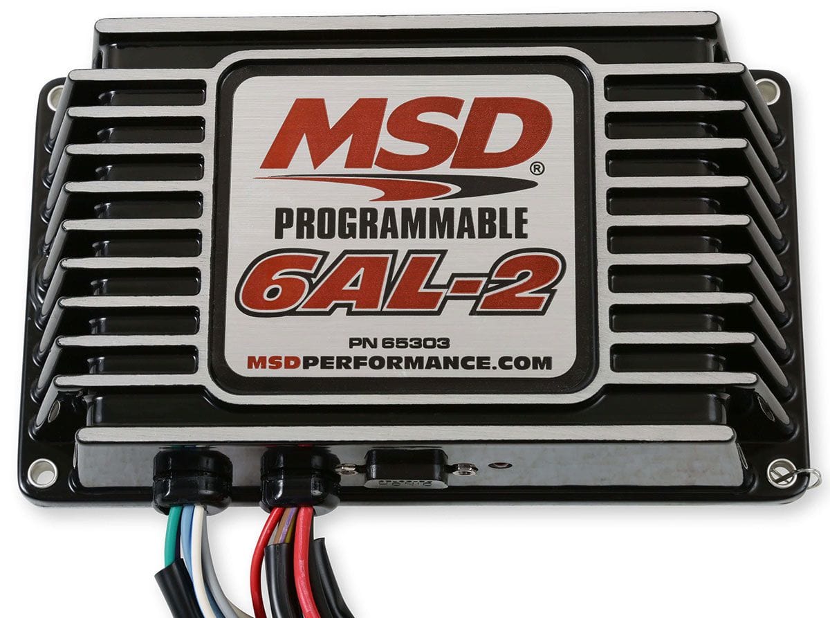 MSD Digital, Capacitive Discharge, Rev-Limiter, Laptop Programmable Timin MSD Digital Programmable 6AL-2 - Black MSD65303 SR