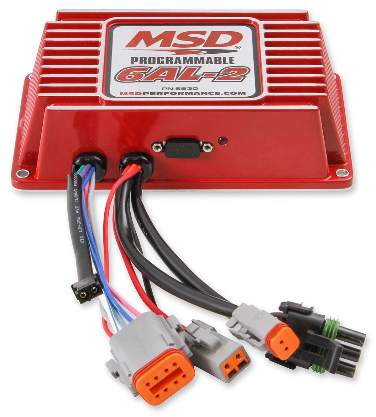 MSD Digital, Capacitive Discharge, Rev-Limiter, Laptop Programmable Timin MSD Digital Programmable 6AL-2 - Red MSD6530 SR