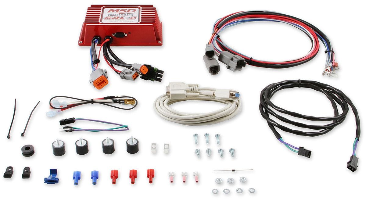 MSD Digital, Capacitive Discharge, Rev-Limiter, Laptop Programmable Timin MSD Digital Programmable 6AL-2 - Red MSD6530 SR