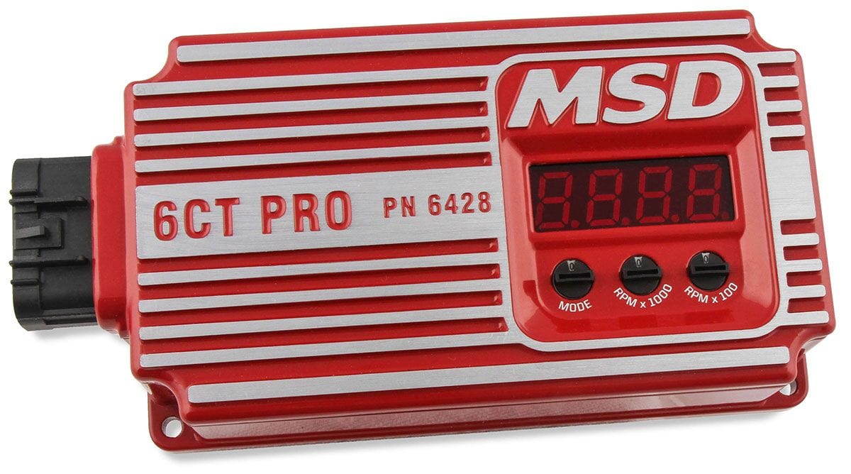 MSD Digital Capacitive Discharge With Rev Limiter MSD 6CT Pro Ignition Control MSD6428 SR