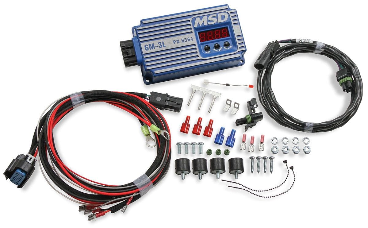 MSD Digital Capacitive Discharge With Rev Limiter MSD 6M-3L Marine Ignition Control MSD6564 SR