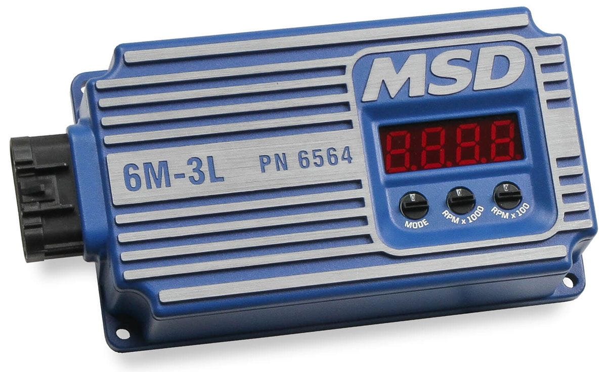 MSD Digital Capacitive Discharge With Rev Limiter MSD 6M-3L Marine Ignition Control MSD6564 SR