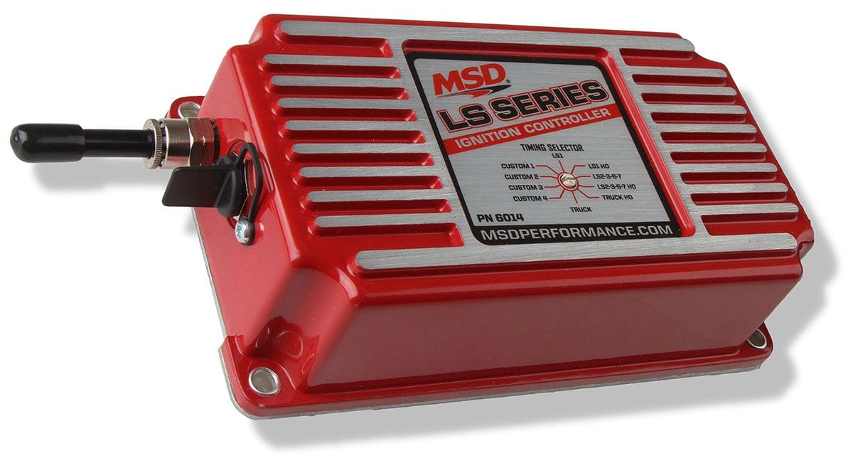 MSD For Use With 24X, 58X trigger engines & Carburettor Or Fuel Injected MSD LS Ignition Controller - Red MSD6014 SR