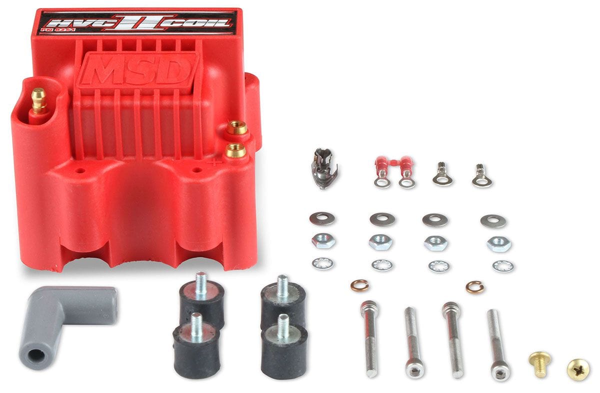 MSD For use with MSD 7 and 8 Series Ignition Controls, 45,000 volts MSD HVC Pro Power II Coil MSD8261 SR
