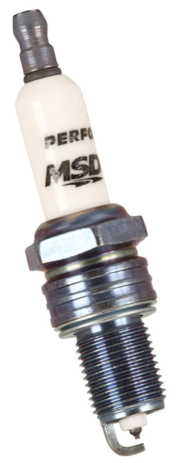 MSD Gasket Seat. 14mm x 3/4" with 13/16" Hex MSD Iridium Spark Plug 11IR4Y Resistor Type with Projected Tip MSD3731 SR