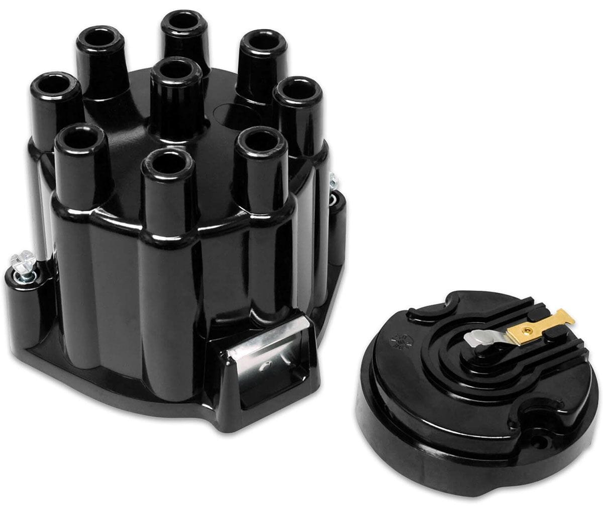 MSD GM Points Style with V8 Socket Cap MSD Street Fire Cap and Rotor Kit MSD5500 SR