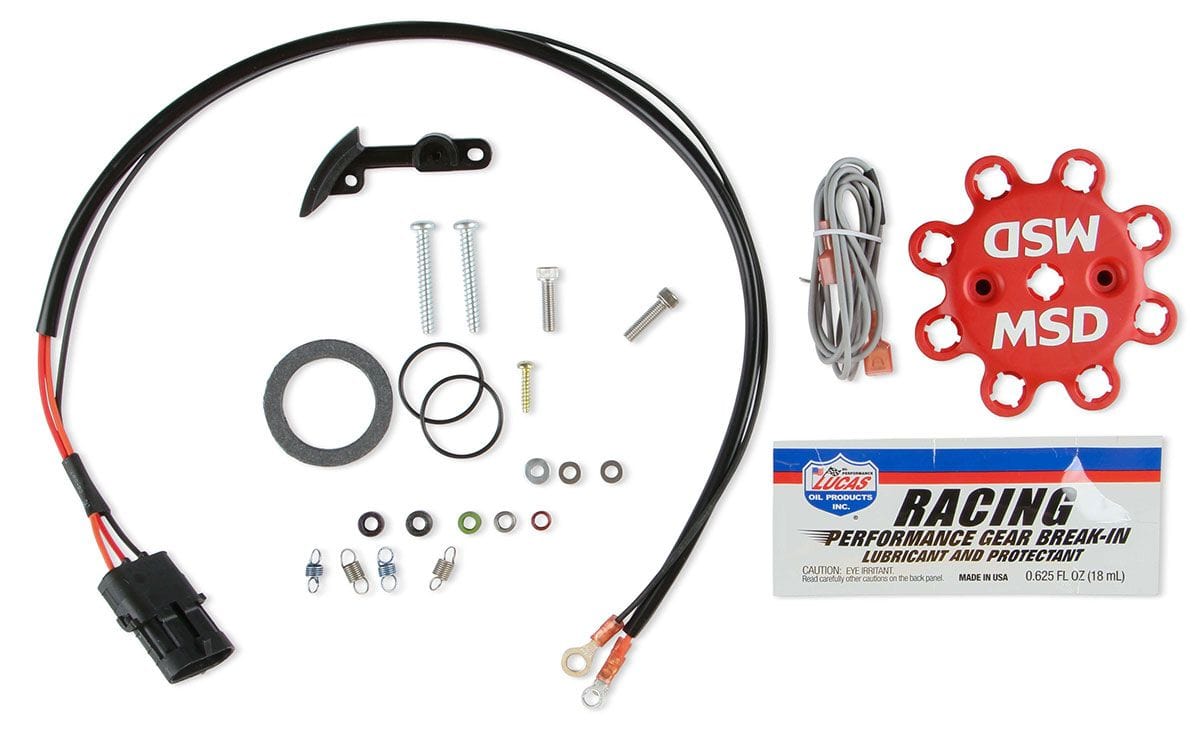 MSD Holden 253-304-308 (Will not fit Tunnel Ram or EFI Manifolds) MSD MSD Pro-Billet Ready-To-Run Distributor with Vacuum Advance MSD85891 SR