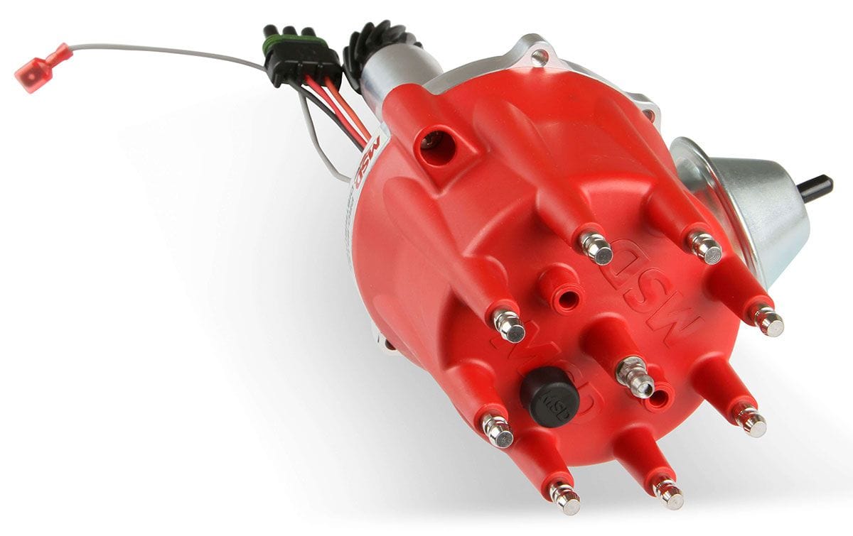 MSD Holden 253-304-308 (Will not fit Tunnel Ram or EFI Manifolds) MSD MSD Pro-Billet Ready-To-Run Distributor with Vacuum Advance MSD85891 SR