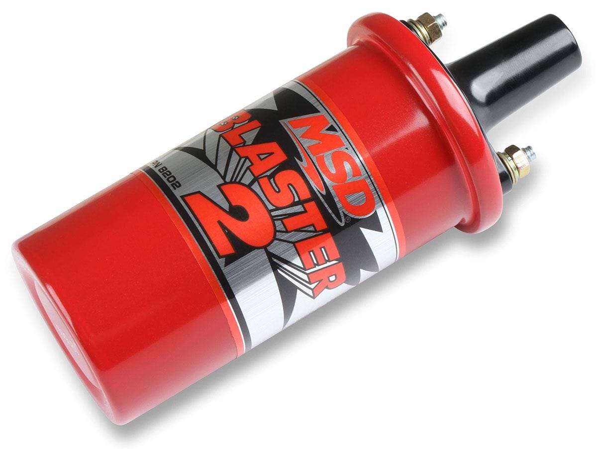MSD Red, 45,000 volts, for electronic ignition MSD Blaster 2 Coil MSD8202 SR