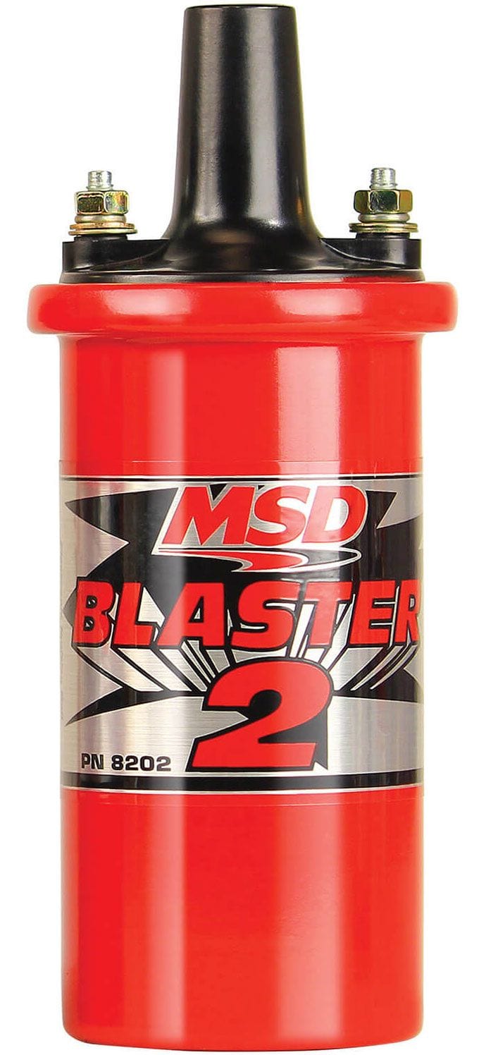 MSD Red, 45,000 volts, for electronic ignition MSD Blaster 2 Coil MSD8202 SR