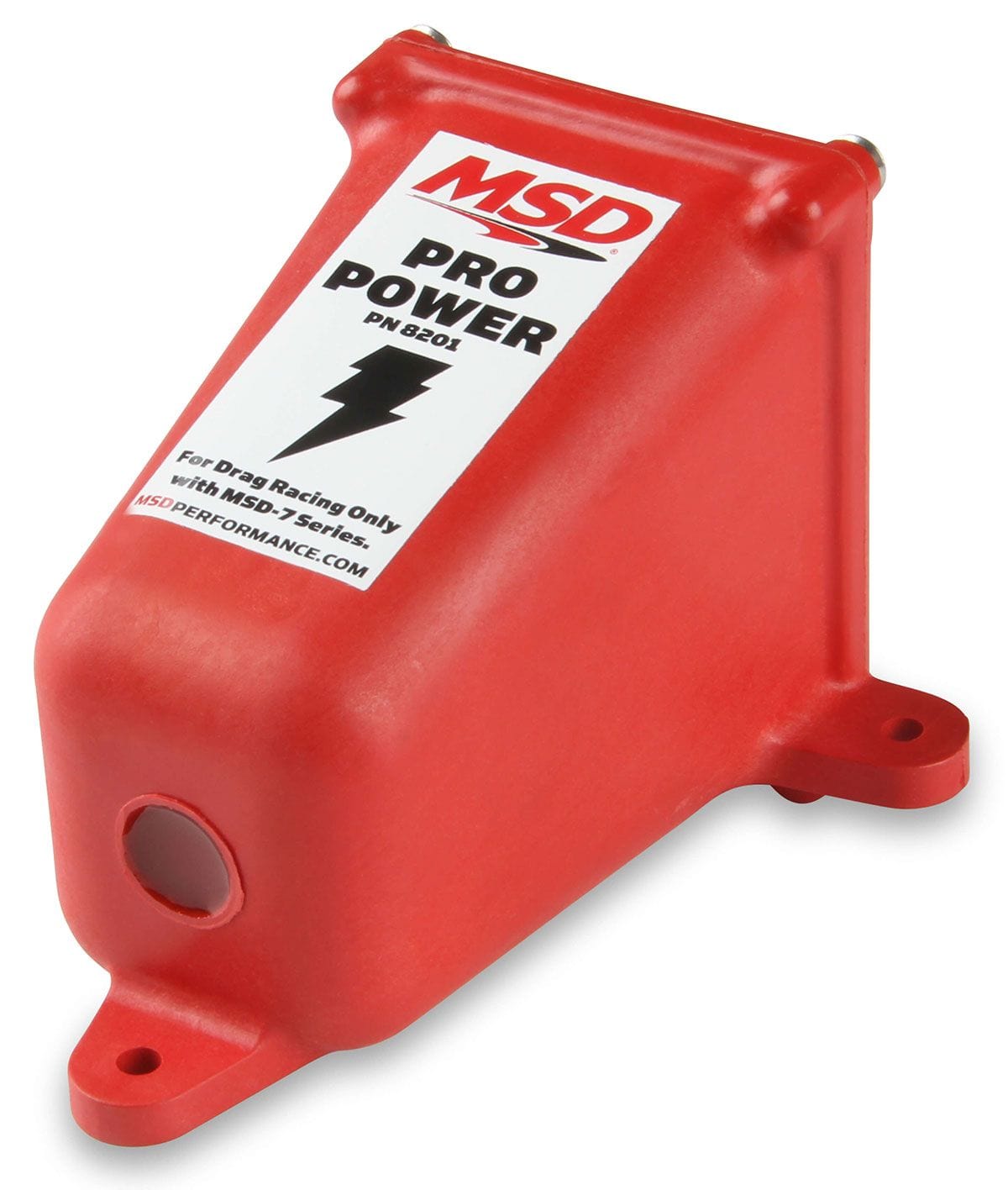 MSD Red, 55,000 volts, Not for use on street vehicles MSD Pro Power Coil MSD8201 SR