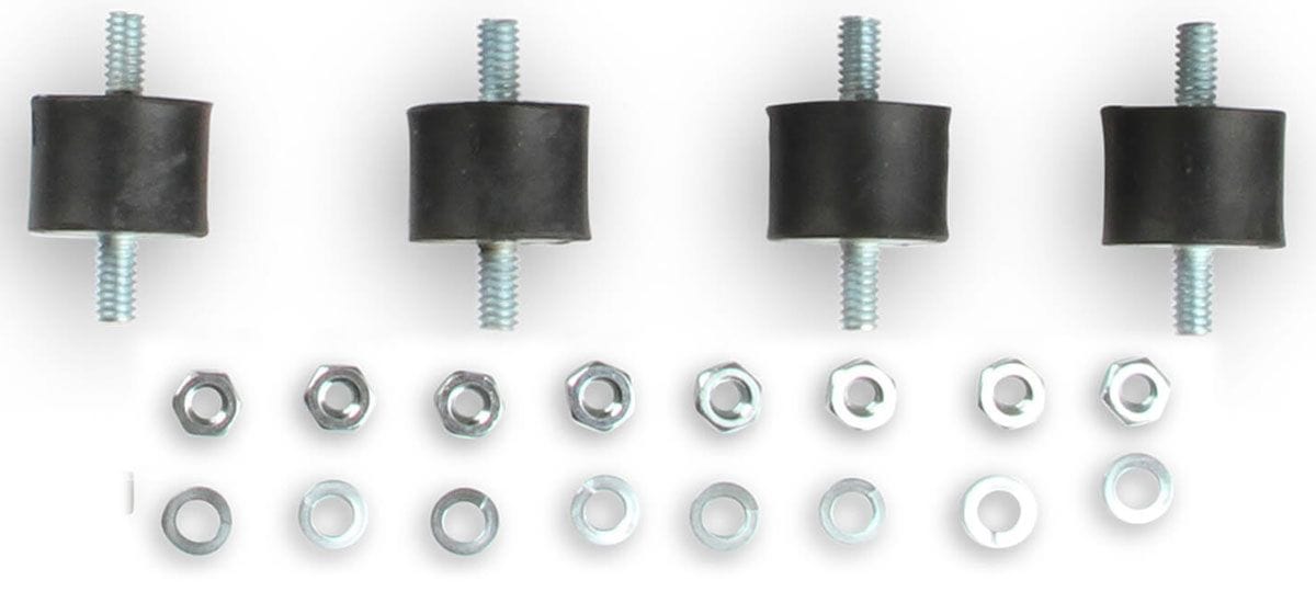 MSD Rubber Ignition Box Mounts, Set of 4, Suit MSD 7/8/10-Series Ignitions MSD Vibration Mounts MSD8800 SR