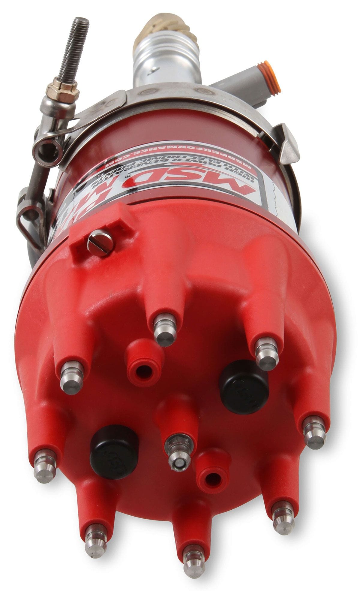 MSD SB/BB Chevy, 12 Amp Magneto, Lightweight, Bronze Gear MSD Pro Mag 12LT Magneto MSD7908 SR