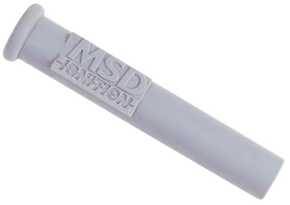 MSD Silicone, Grey Multi-Angle Spark Plug Boots, Pack of 100 MSD Replacement Boots MSD34565 SR