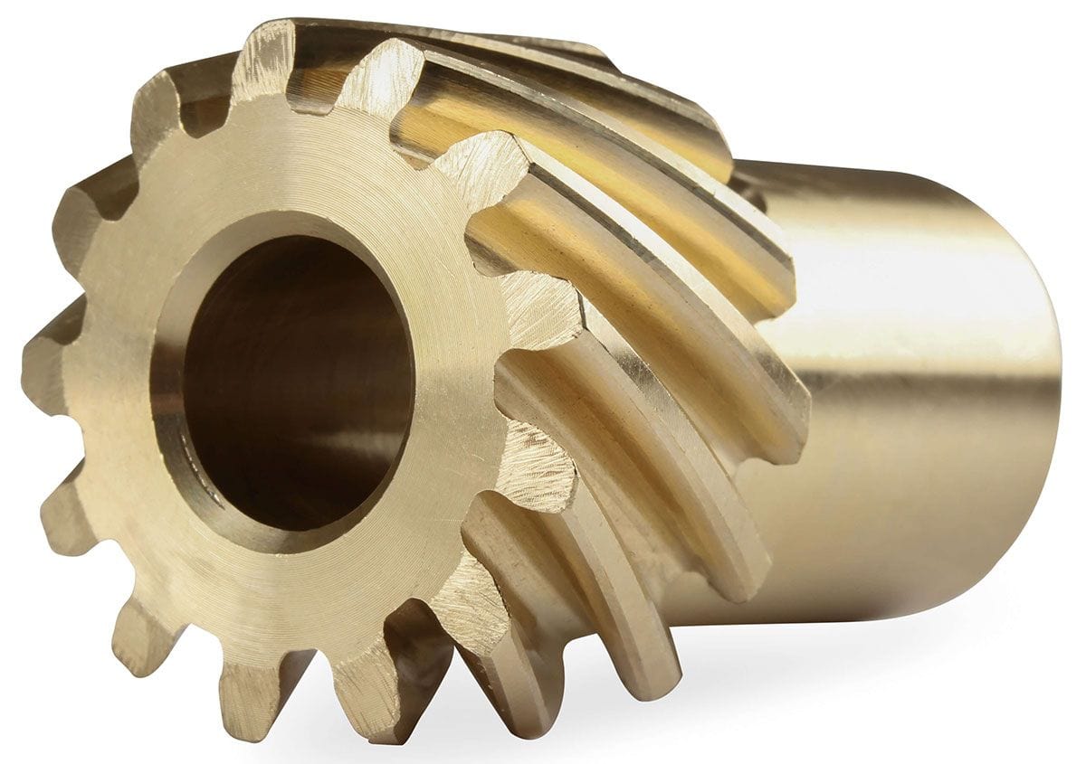 MSD Small/Big Block Chevy, .500" shaft diameter MSD Bronze Distributor Gear MSD8471 SR