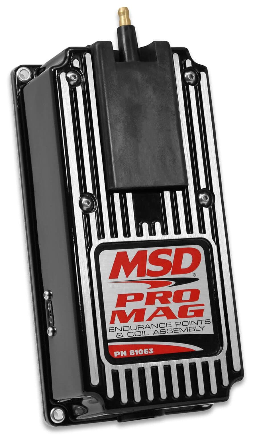 MSD Suit 12 & 20 Amp Magneto MSD Pro Mag Points Box - Black MSD81063 SR