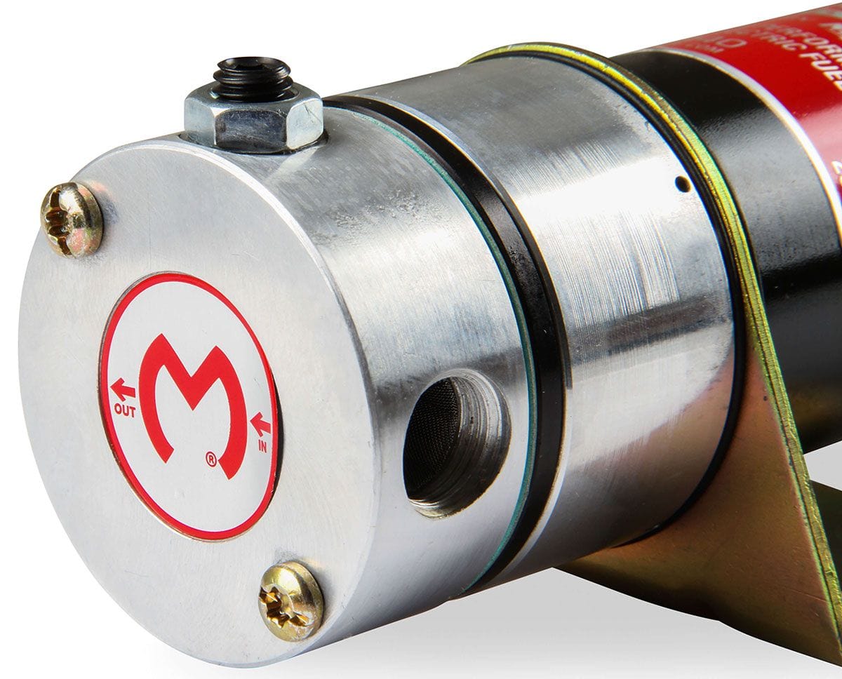 MSD Suit Carburettor Petrol Engines Only With Non-Bypass MSD Mallory 140 GPH Competition Electric Fuel Pump MSD29209 SR