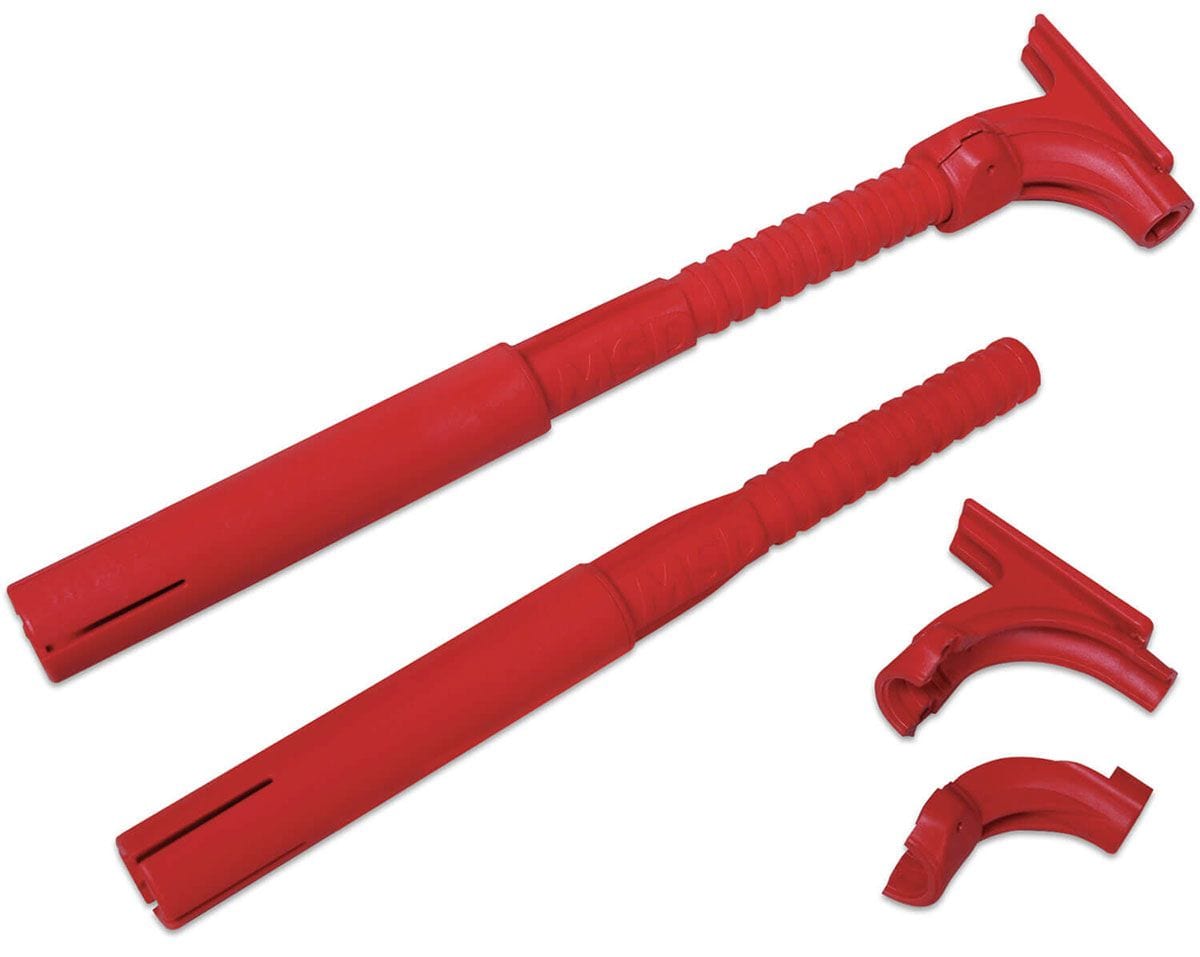MSD Suit Chrysler & Ford Hemi Pro Stock Heads (Set of 8) MSD Hemi Spark Plug Tubes - Red MSD3476 SR