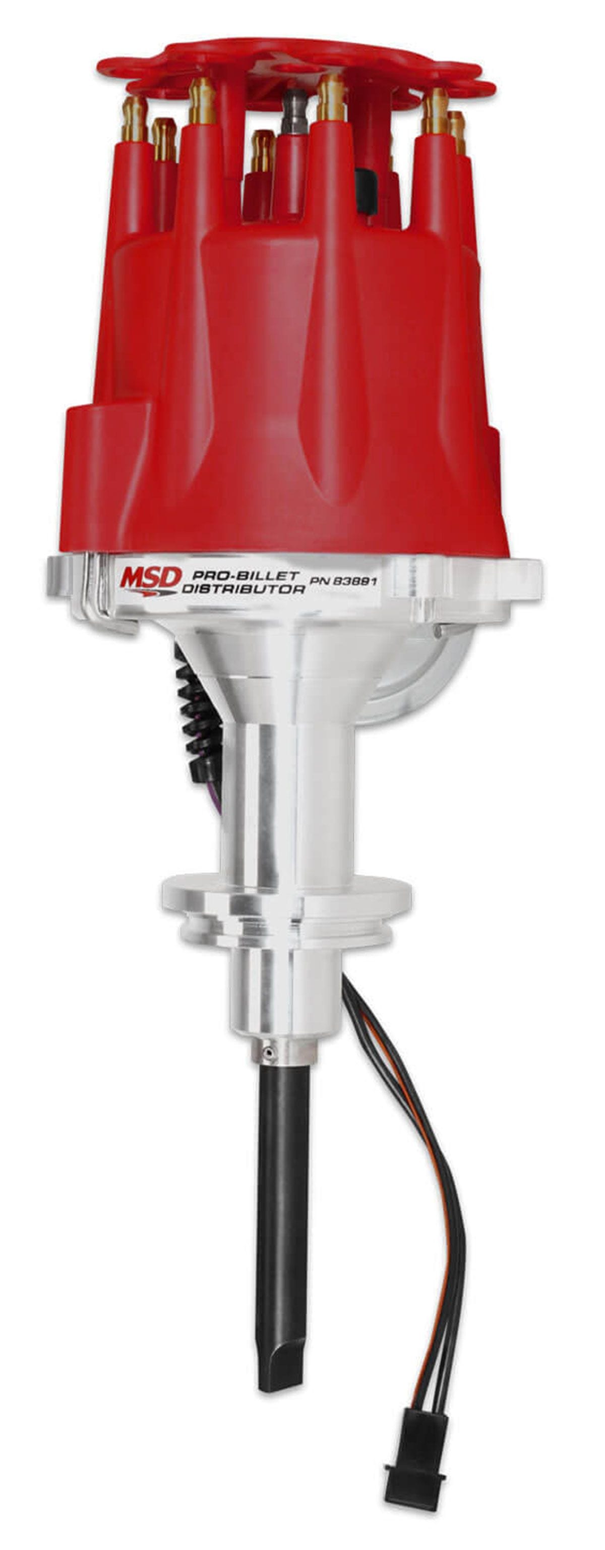 MSD Suit Chrysler Hemi 392 MSD Electronic Distributor with Vacuum Advance MSD83891 SR