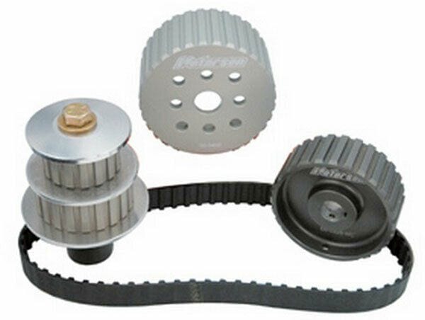 PFS Suit SB Chev Oval Track / Road Race With 5.000" Long Mandrel Peterson Fluid Systems HTD Oil Pump Drive Kit With Water Pump Drive PFS05-1111 SR