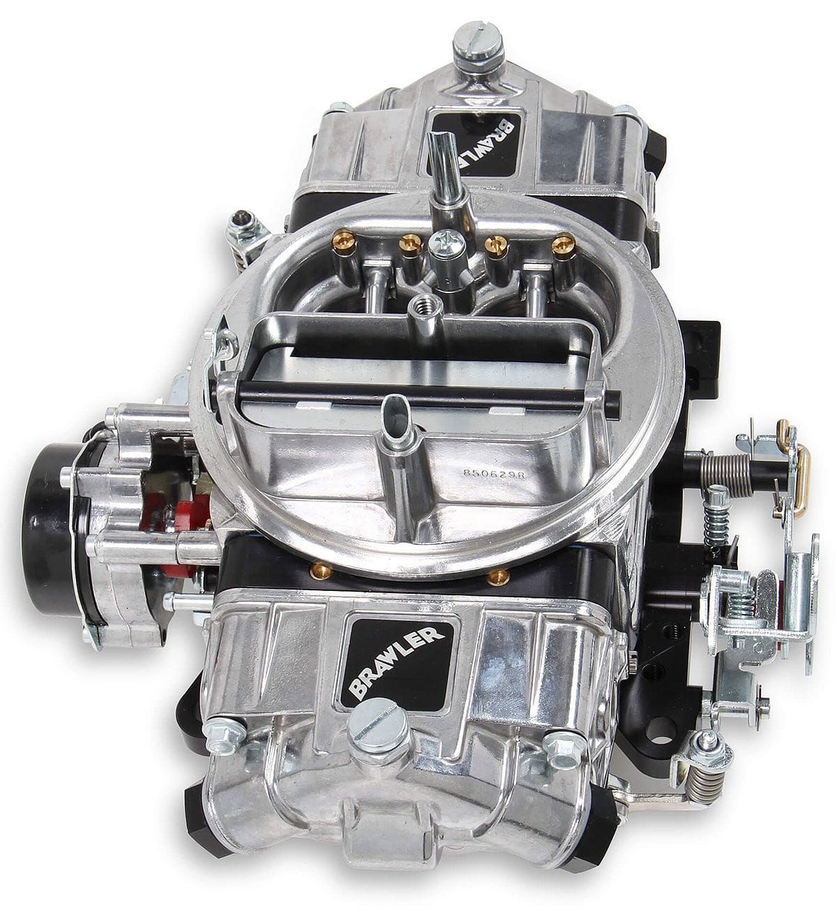 QUICKFUEL Electric Choke Holley Brawler 600cfm Race Carburettor, Mechanical Secondaries Q-BR-67211 SR