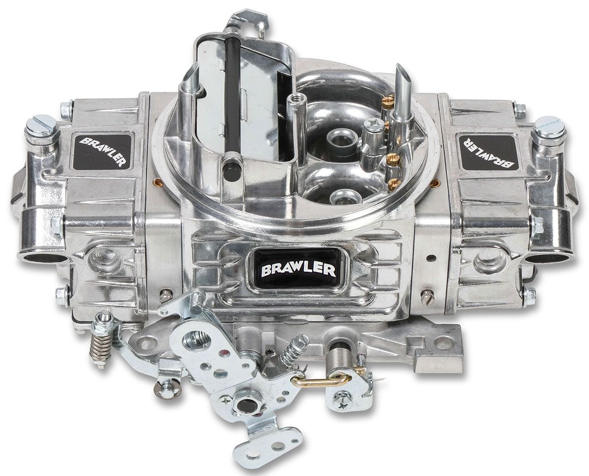 QUICKFUEL Mechanical Secondaries, Electric Choke, 4150 Series Holley 650 CFM Brawler Diecast Carburettor Q-BR-67255 SR