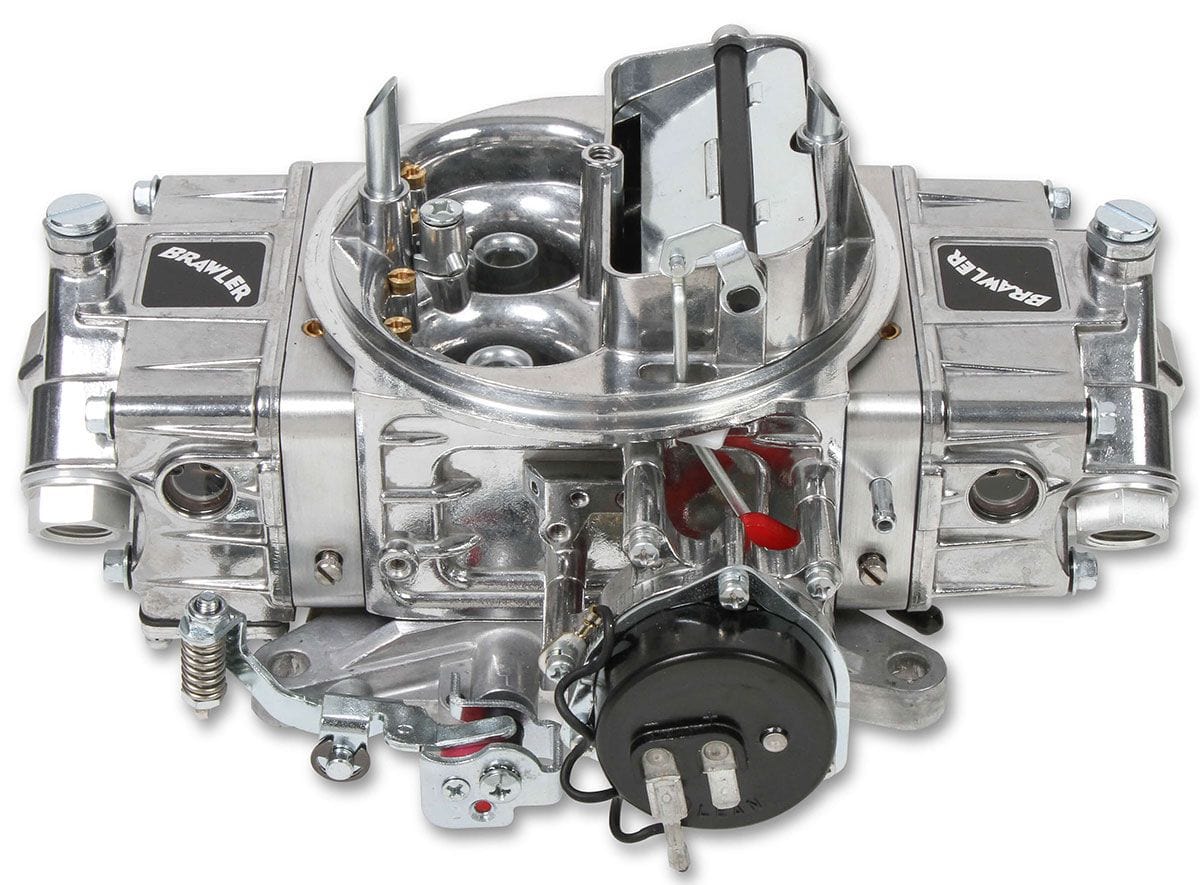 QUICKFUEL Mechanical Secondaries, Electric Choke, 4150 Series Holley 650 CFM Brawler Diecast Carburettor Q-BR-67255 SR