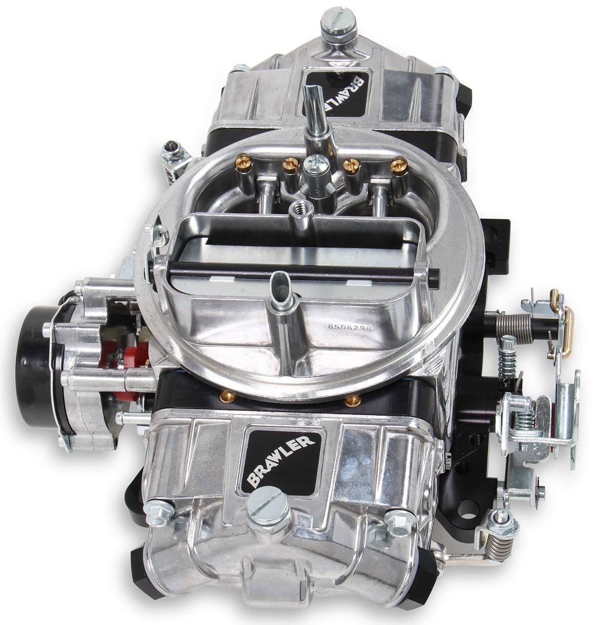 QUICKFUEL Mechanical Secondaries, Electric Choke, 4150 Series Holley 650 CFM Brawler Street Carburettor Q-BR-67212 SR