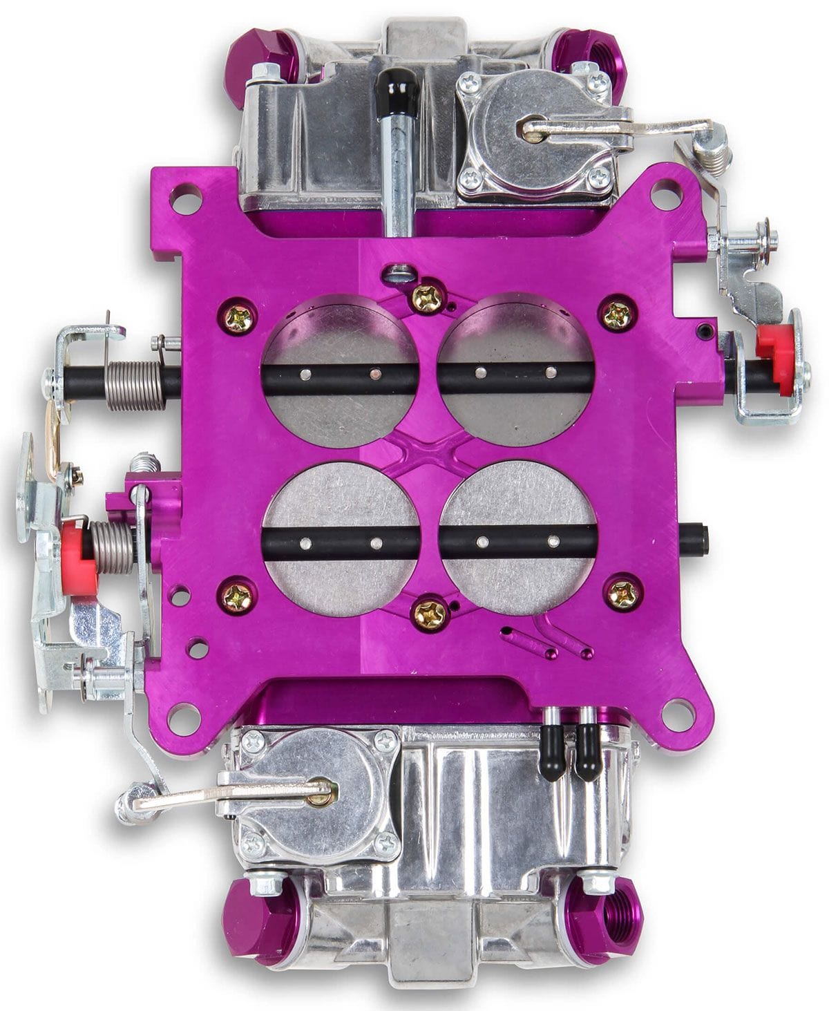 QUICKFUEL Mechanical Secondaries, No Choke, 4150 Series Holley 750 CFM Brawler Race Carburettor Q-BR-67200 SR