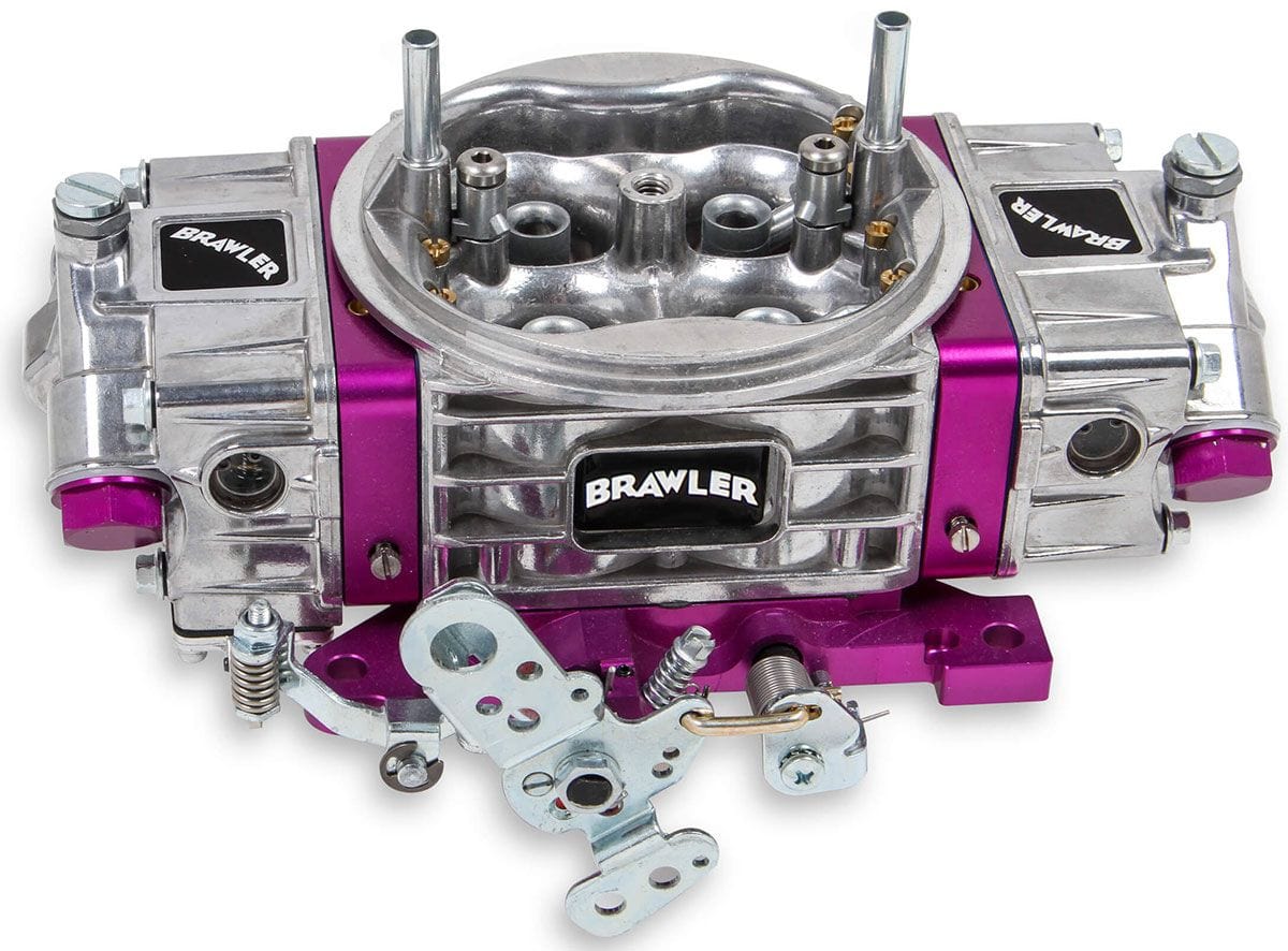 QUICKFUEL Mechanical Secondaries, No Choke, 4150 Series Holley 750 CFM Brawler Race Carburettor Q-BR-67200 SR