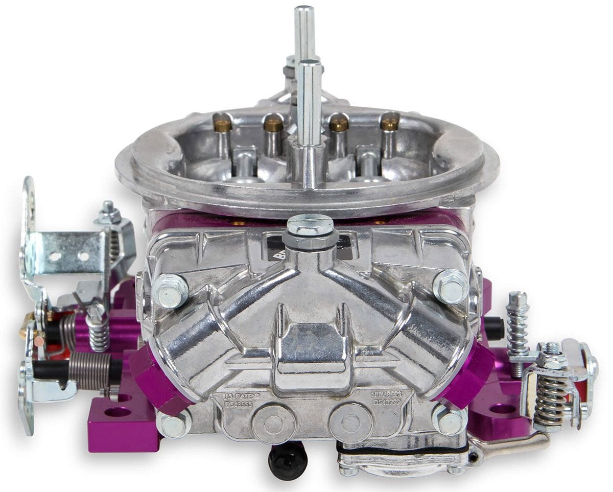 QUICKFUEL Mechanical Secondaries, No Choke, 4150 Series Holley 750 CFM Brawler Race Carburettor Q-BR-67200 SR