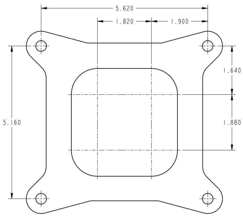 QUICKFUEL Mechanical Secondaries, No Choke, 4150 Series Holley 950 CFM Brawler Race Carburettor Q-BR-67202 SR
