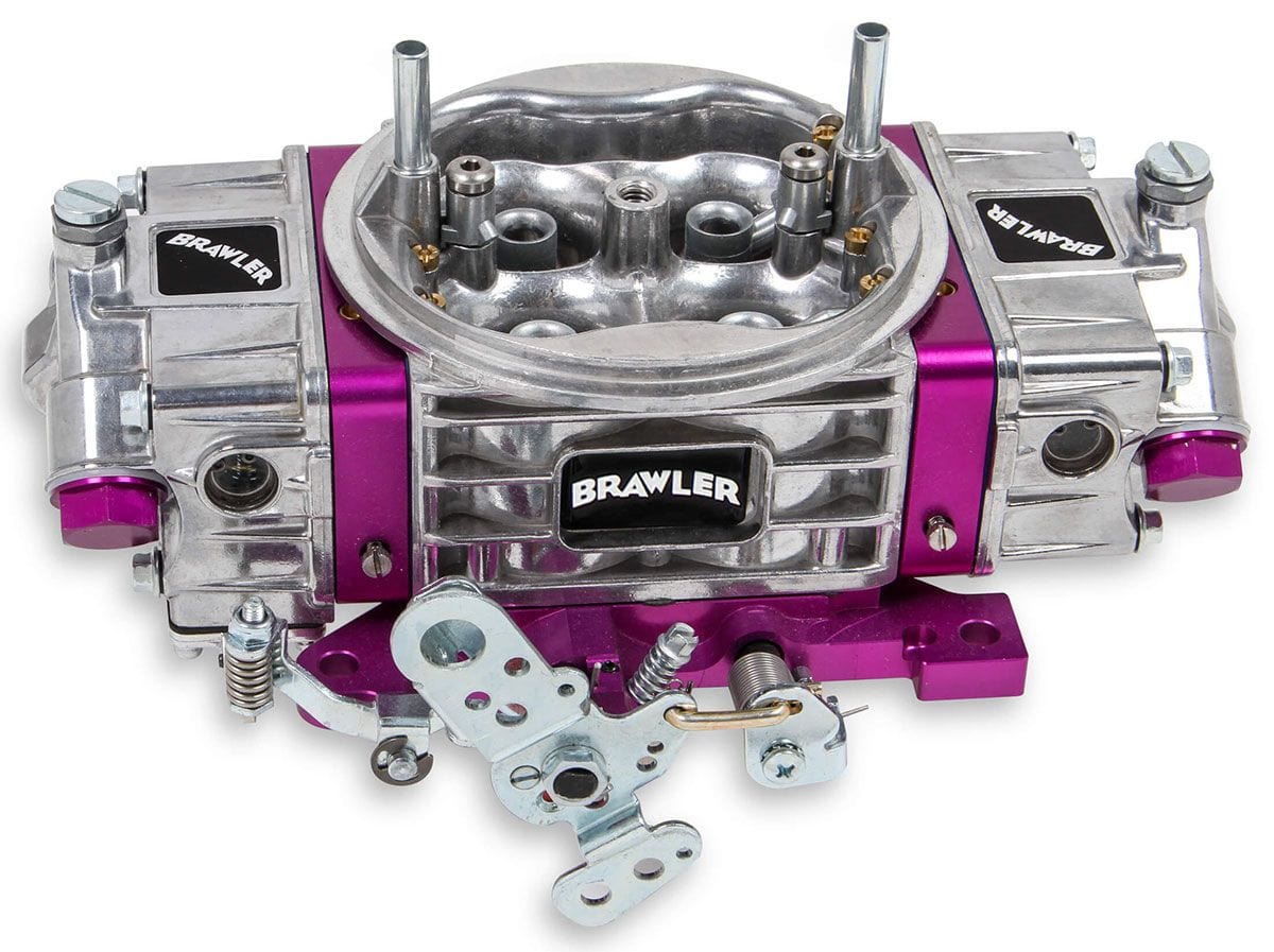 QUICKFUEL Mechanical Secondaries, No Choke, 4150 Series Holley 950 CFM Brawler Race Carburettor Q-BR-67202 SR